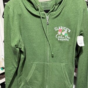 Green Clarice's Cookie Doe Shoppe Hoodie